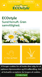 Mobile Screenshot of ecostyle.dk